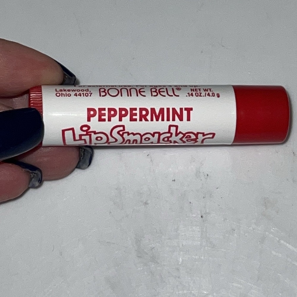 Vintage Bonne Bell Lip Smacker Peppermint 80s/90s Retro Collectible NWOB